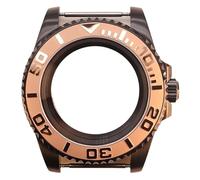 XTINKOPW 1 stück 40mm Herrenuhrengehäuse Glas Schwarz Yacht Lünette for Nh35 Nh34 NH36 NH38 Eta2824 Miyota8215 Uhrwerk 28,5mm Zifferblatt(Style 6,ETA 2824)