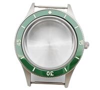 XTINKOPW 1 stück 40mm Uhrengehäuse Gewölbtes Glas Massiver Edelstahl for NH35 NH36 Uhren Automatisches Uhrwerk Zubehör(Case 4)