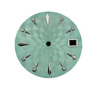 XTINKOPW 1 Stück NH35 Uhrenzifferblatt Cocktail Damenuhr Zifferblatt 29mm Radialuhr Gesicht Modifizierte mechanische Zifferblätter for NH35/NH36 Uhrwerk(Sky Blue)