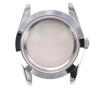 XTINKOPW 1pc 36mm 40mm Uhrengehäuse Glas for Air King NH35 NH36 NH38 Miyota 8215 Uhrwerk 28,5mm Zifferblatt Mode wasserdicht(Glass Cover 2,40mm)