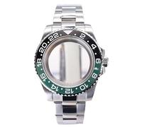 XTINKOPW 1pc 40mm Gehäuse 20mm Uhrenarmband Zubehör Kristallglas for Nh35 Nh34/36/38 ETA 2824 Miyota 8215 Uhrwerk 28,5mm GMT(7 Color Fast Flash,ETA 2824)