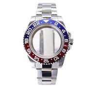 XTINKOPW 1pc 40mm Gehäuse 20mm Uhrenarmband Zubehör Kristallglas for Nh35 Nh34/36/38 ETA 2824 Miyota 8215 Uhrwerk 28,5mm GMT(P18/613#,ETA 2824)