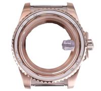 XTINKOPW 1pc 40mm Herrenuhrgehäuse 316L Edelstahl for Nh35 Nh34 NH36 NH38 ETA 2824 Miyota 8215 Uhrwerk 28,5mm Daytona(Glass Cover 1,NH34 35 36 38)