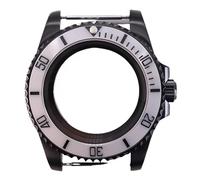 XTINKOPW 1pc 40mm Schwarz Taucher Herren Uhr Gehäuse Glas for Submariner NH35 NH36 NH38 Eta2824 Miyota8215 Bewegung 28,5 mmDial(Style 38,Miyota 8215)