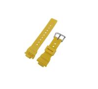 XTVKFWJAB 14 mm Damen-Uhrenarmband aus Kunstharz, kompatibel mit Casio G BA-110 112 100 130 5538, Gummi, helles Sport-Uhrenarmband, Zubehör(Beige)