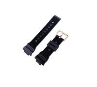 XTVKFWJAB 14 mm Damen-Uhrenarmband aus Kunstharz, kompatibel mit Casio G BA-110 112 100 130 5538, Gummi, helles Sport-Uhrenarmband, Zubehör(Silver white)