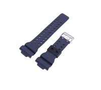 XTVKFWJAB 16 mm Herren-Uhrenarmband aus Camo-Harz, kompatibel mit Casio GA-100/110/120/140 700 GD-100 GLS-100 GAX-100 Uhrenarmband Gummi(Silver Yellow)