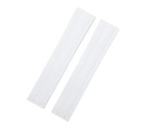 XTVKFWJAB 19/20/21/22 mm Fluorkautschuk-FKM-Uhrenarmband, kompatibel mit Breitling Hamilton Tudor Longines Tissot Omega Huawei Mido Schnellverschluss-Gürtel(White,18MM_WITHOUT BUCKLE)