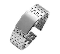 XTVKFWJAB 22 24 26 28 30 mm Uhrenarmband aus massivem Edelstahl in zwei Ausführungen, leicht auszuwählen, kein Rost, Verblassen, kompatibel mit Diesel DZ7256 7291 7257(23-Silver,22mm)