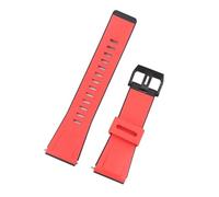 XTVKFWJAB 24 mm wasserdichtes Uhrenarmband aus Kunstharz for Herren und Damen, kompatibel mit der Gürtelschnalle von Casio GA2000 PRG-600 PRW-6600(Silver white)