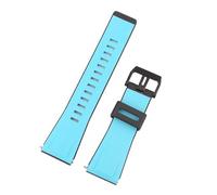 XTVKFWJAB 24 mm wasserdichtes Uhrenarmband aus Kunstharz for Herren und Damen, kompatibel mit der Gürtelschnalle von Casio GA2000 PRG-600 PRW-6600(Blue Pink)