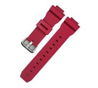 XTVKFWJAB Armband kompatibel mit Casio G-SHOCK DW-6900 DW-5600 GW-M5610 5000 G-5600 5700 Harz-Silikon-Uhrenarmband Sport wasserdichtes Armband Zubehör(Red)