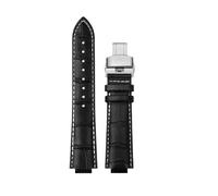 XTVKFWJAB Armband kompatibel mit Maserati R8821108025 R8851108002 Uhrenarmband Herrenarmband Trident Raised Mouth Uhrenarmband 21 mm 24 mm Zubehör(White line SK,21mm)