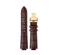 XTVKFWJAB Armband kompatibel mit Maserati R8821108025 R8851108002 Uhrenarmband Herrenarmband Trident Raised Mouth Uhrenarmband 21 mm 24 mm Zubehör(Brown line G,21mm)