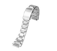 XTVKFWJAB Edelstahlarmband, kompatibel mit Casio-Uhr, klein, quadratisch, SGW-300H, 400, W-218H, AQ230, AE-1100, 1200, 1300, Metallband, Handgelenksarmband, 18 mm(Steel color)