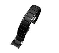 XTVKFWJAB Kompatibel mit AR1451 AR1452 AR1400 AR1410 Uhrenarmband Schmetterlingsschließe aus Edelstahl, 22 mm, 24, Keramik-Uhrenarmbänder(AR1452,22mm)