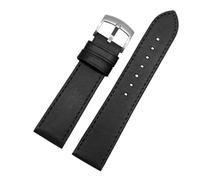 XTVKFWJAB Kompatibel mit Armani Ar1692 1694 1732 1733 1737 1809 Leder-Uhrenarmband, wasserdicht, schweißfest, Uhrenarmband-Zubehör, 20 mm, 22(Black-Steel,22mm)