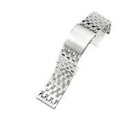 XTVKFWJAB Kompatibel mit Diesel Dz4316 7395 7305 Herren-Stahlgürtel, Uhrenarmband aus massivem Stahl, Zubehör 22 24 26 28 mm(7-Beads-Steel,22mm)