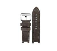 XTVKFWJAB Kompatibel mit G-SHOCK Casio GST-B100/W300/400G/S120/W130L, modifiziertes Uhrenarmband aus mattiertem Vintage-Leder Werkzeugzubehör(Gray gray-silver)