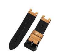 XTVKFWJAB Kompatibel mit G-SHOCK Casio GST-B100/W300/400G/S120/W130L, modifiziertes Uhrenarmband aus mattiertem Vintage-Leder Werkzeugzubehör(Silver)