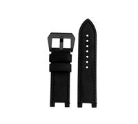 XTVKFWJAB Kompatibel mit G-SHOCK Casio GST-B100/W300/400G/S120/W130L, modifiziertes Uhrenarmband aus mattiertem Vintage-Leder Werkzeugzubehör(Black black-black)