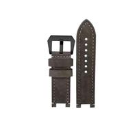 XTVKFWJAB Kompatibel mit G-SHOCK Casio GST-B100/W300/400G/S120/W130L, modifiziertes Uhrenarmband aus mattiertem Vintage-Leder Werkzeugzubehör(Gray gray-black)