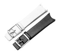 XTVKFWJAB Lederarmband, kompatibel mit CK-Uhrenarmband der Serien K0H231/KOH233/KOV231/KOH211, weiches, bequemes Uhrenarmband-Zubehör, 21 22 mm(KOV-White-Steel,KOV231-22.5mm)
