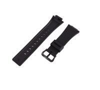 XTVKFWJAB Modifiziertes Uhrenarmband aus Kunstharz for Herren, kompatibel mit GM-110 Steel Cannon, Gummi, wasserdichtes Sportarmband(Black buckle)