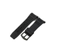 XTVKFWJAB Notch-Gummiarmband, kompatibel mit IWC Iw323602 Iw376501 Engineer, wasserdichtes und schweißfestes Silikon-Uhrenarmband for Herren, 30 x 16 mm(Black-Black-K2)
