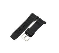 XTVKFWJAB Notch-Gummiarmband, kompatibel mit IWC Iw323602 Iw376501 Engineer, wasserdichtes und schweißfestes Silikon-Uhrenarmband for Herren, 30 x 16 mm(Black-Steel-K2)