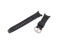 XTVKFWJAB Uhrenarmband aus Kunstharz for Herren, kompatibel mit Casio PRG-130Y PRW-1500Y, Gummi for Damen, Sportarmband Schnalle(Silver buckle)