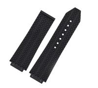 XTVKFWJAB Uhrenarmband aus Silikonkautschuk, kompatibel mit BIG BANG, schwarz-blau, Herren-Uhrenarmband, Werkzeug, wasserdichtes und schweißfestes Armband, 26-19 mm(A-Black no buckle1)