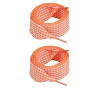 XTYDDG Schnürsenkel Breite flache Schnürsenkel aus | Bunte karierte Schnürsenkel, Einfache Ersatz Sneakers Schnürsenkel für den täglichen Sportschuh, Sportschuhe