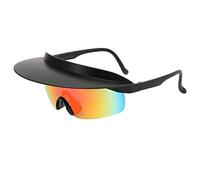 XTYDDG Unisex Sportbrille mit UV Schutz Sonnenbrille | Coole Visiere, Sport Sonnenbrille für Damen und Herren, Schutzbrille, Outdoor Radfahren, verspiegelte Linse