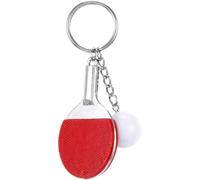 Xutao Ping Pong Schlüsselanhänger - Schläger Sport Metall Anhänger für Frauen Männer Auto Tasche Telefon Spiel Souvenir