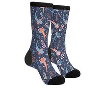 XVBCDFG The Axolotl Kawaii Lustige Unisex Kleid Socken Fancy Neuheit Casual Crazy Crew Socken für Männer Frauen, 6, One size