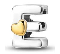 XWN Buchstabe Charm Anhänger Damen Alphabet A-Z 925 Sterling Silber für Armband Charms Beads passend für Pandora Armband und Halskette, Kompatibel mit Europäischen Armbänder für Frauen