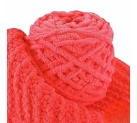 XWNXQ 10/20 Knäuel 95 g Chenille-Häkelgarn, farbenfrohes, weiches, Dickes Garn, zum Handstricken von Decken, Mützen, Kissen, Mänteln und Schuhen