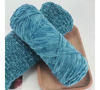 XWNXQ 5/10/20 Stück 100 g weiches Chenille-Samtgarn, mitteldickes Garn, zum Häkeln von Hausschuhen, Pullovern und Taschen