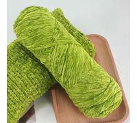 XWNXQ 5/10/20 Stück 100 g weiches Chenille-Samtgarn, mitteldickes Garn, zum Häkeln von Hausschuhen, Pullovern und Taschen