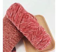 XWNXQ 5/10/20 Stück 100 g weiches Chenille-Samtgarn, mitteldickes Garn, zum Häkeln von Hausschuhen, Pullovern und Taschen