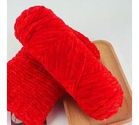 XWNXQ 5/10/20 Stück 100 g weiches Chenille-Samtgarn, mitteldickes Garn, zum Häkeln von Hausschuhen, Pullovern und Taschen