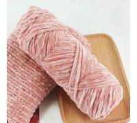 XWNXQ 5/10/20 Stück 100 g weiches Chenille-Samtgarn, mitteldickes Garn, zum Häkeln von Hausschuhen, Pullovern und Taschen