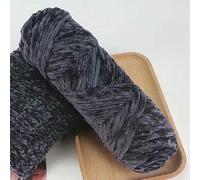 XWNXQ 5/10/20 Stück 100 g weiches Chenille-Samtgarn, mitteldickes Garn, zum Häkeln von Hausschuhen, Pullovern und Taschen