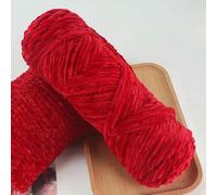 XWNXQ 5/10/20 Stück 100 g weiches Chenille-Samtgarn, mitteldickes Garn, zum Häkeln von Hausschuhen, Pullovern und Taschen