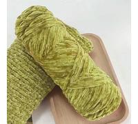 XWNXQ 5/10/20 Stück 100 g weiches Chenille-Samtgarn, mitteldickes Garn, zum Häkeln von Hausschuhen, Pullovern und Taschen