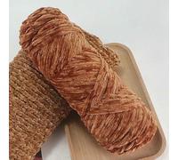 XWNXQ 5/10/20 Stück 100 g weiches Chenille-Samtgarn, mitteldickes Garn, zum Häkeln von Hausschuhen, Pullovern und Taschen