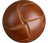 XWNXQ 5-20 Stück 18 mm Knöpfe aus echtem Rindsleder, braune Lederknöpfe, handgefertigte geflochtene Lederknöpfe, für dekorative Knöpfe für Mäntel, Lederjacken