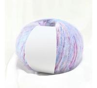 XWNXQ 8/12/16/20 Knäuel 50 g Mohairgarn mit Farbverlauf, weiches Mohairgarn zum Stricken, für selbstgemachte Häkelpullover, Schals, Mützen und Handschuhe