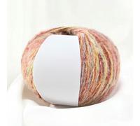 XWNXQ 8/12/16/20 Knäuel 50 g Mohairgarn mit Farbverlauf, weiches Mohairgarn zum Stricken, für selbstgemachte Häkelpullover, Schals, Mützen und Handschuhe